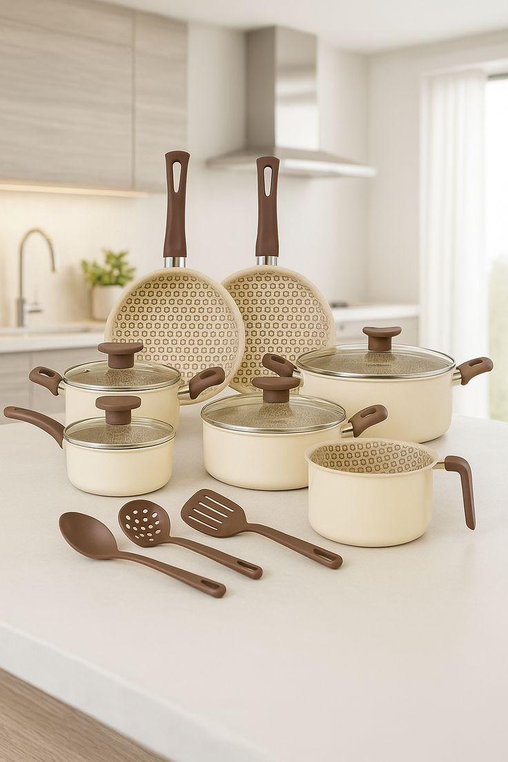 Conjunto Panela Ceramica