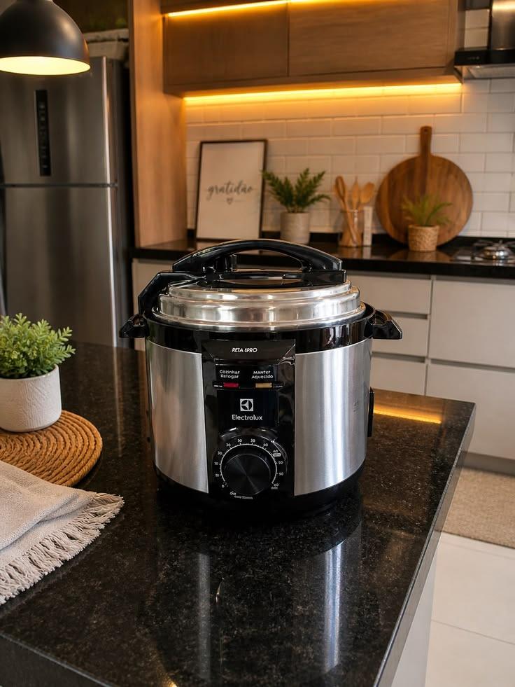 Panela de pressão elétrica