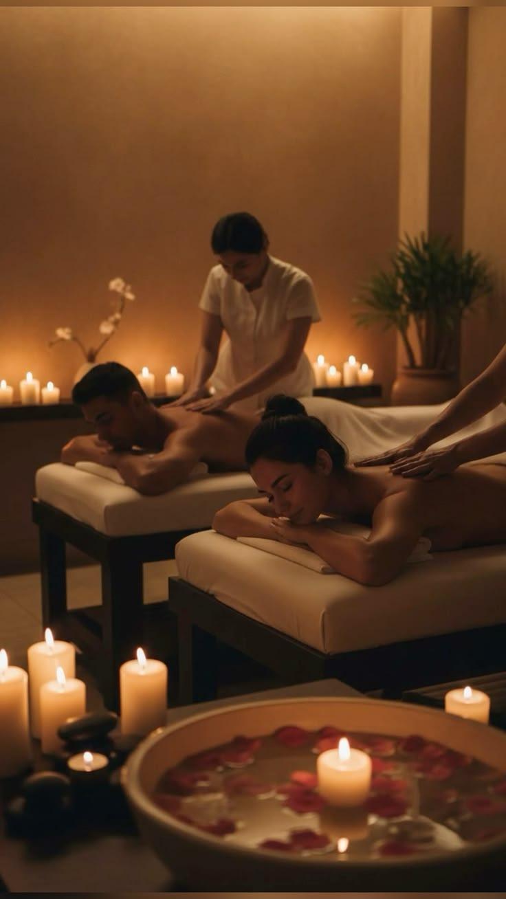 Cota spar relaxante para os noivos