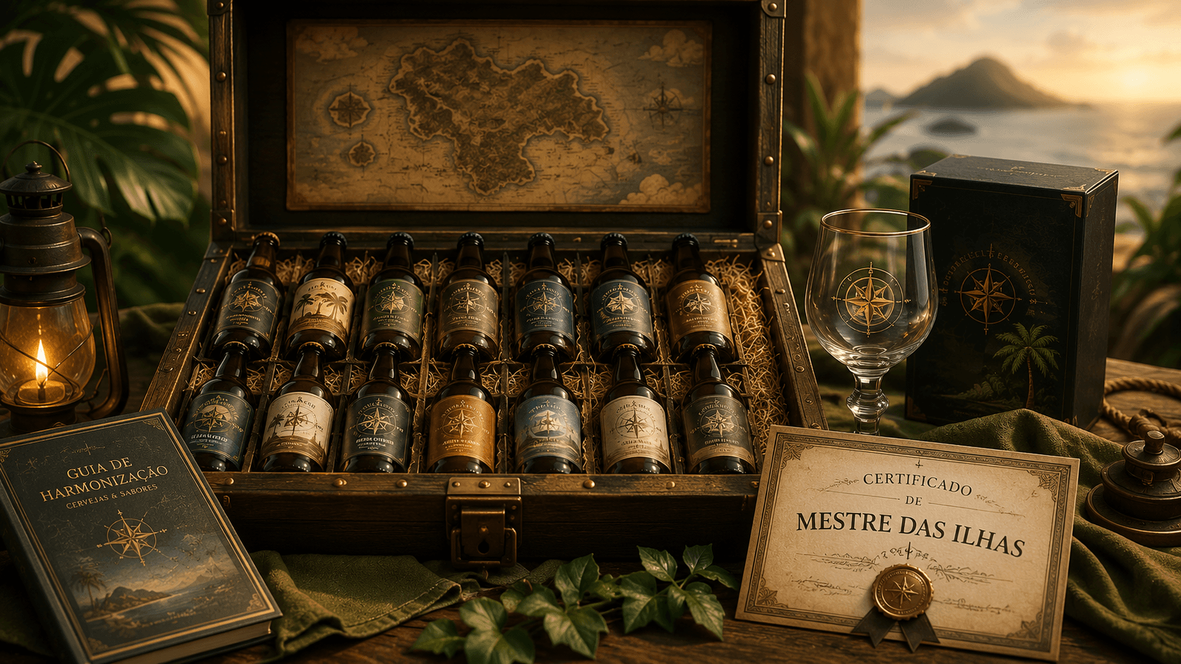 Box Capitão Cervejeiro — Edição Terra do Nunca