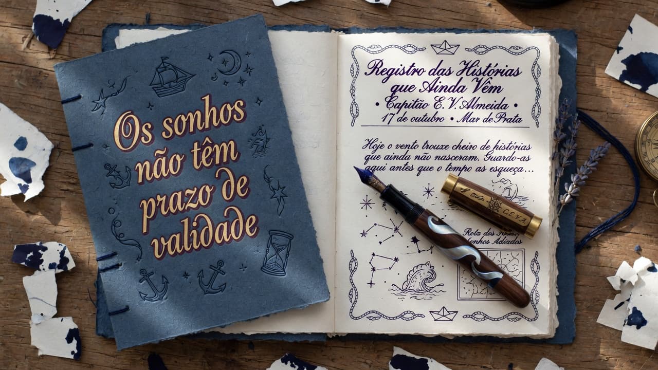 Diário do Capitão — Registro das Histórias que Ainda Vêm