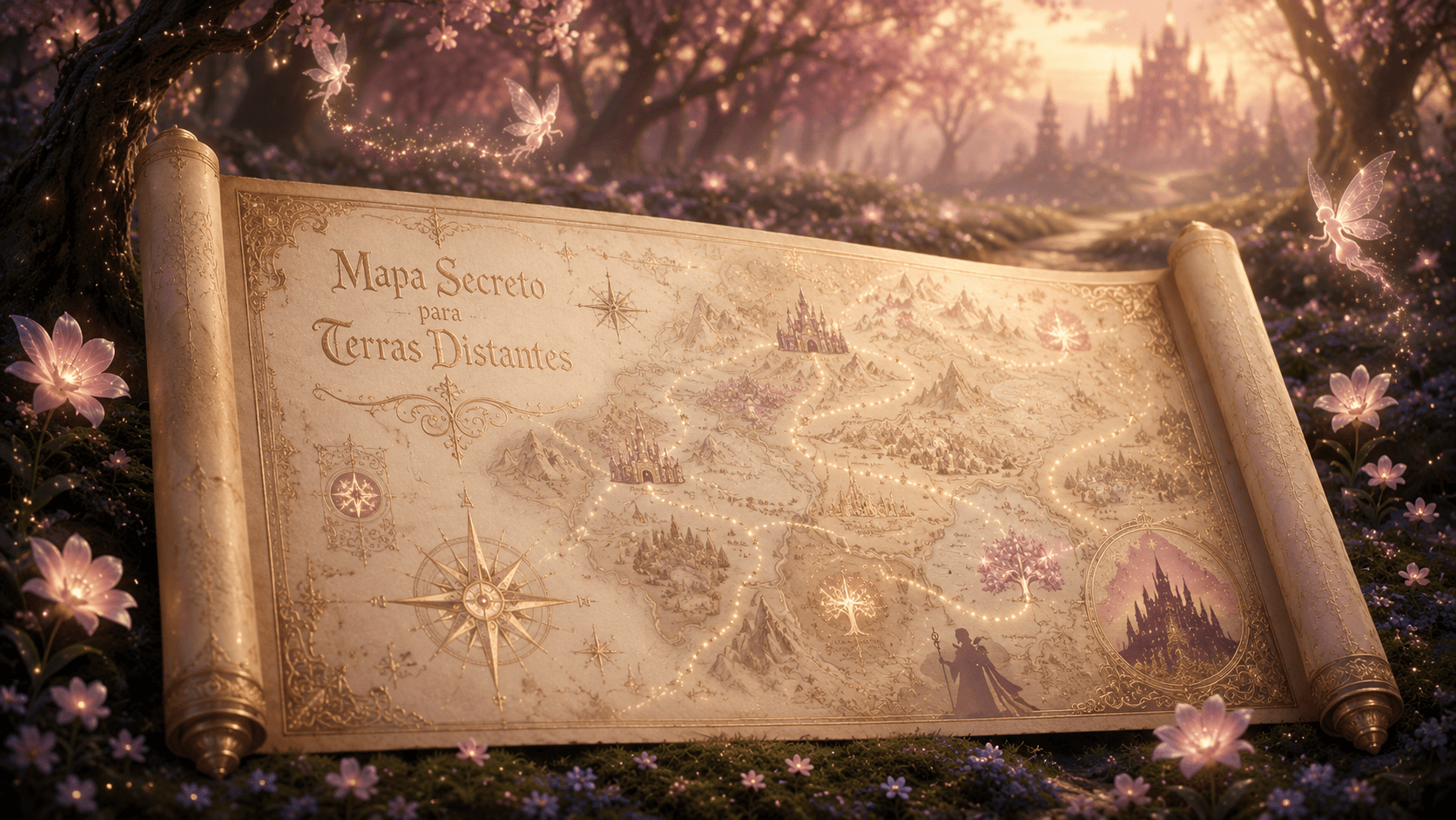 Mapa secreto para terras distantes